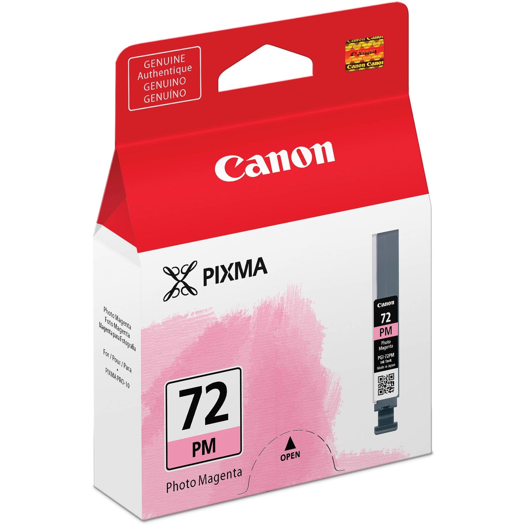 New, Pre-Owned - Canon PGI-72 Photo Magenta Ink Cartridge