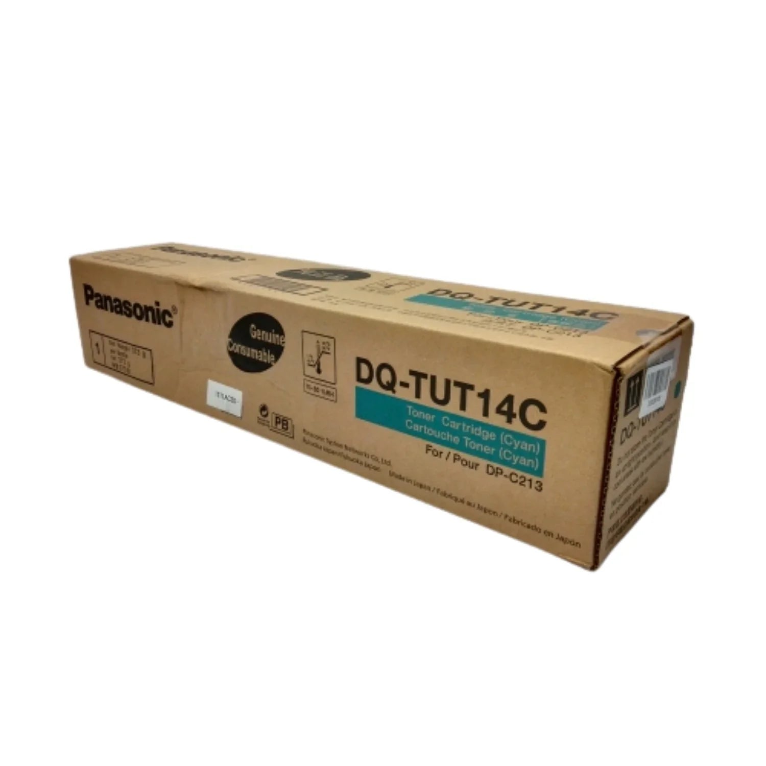 New, Pre-Owned - Panasonic DP-C213 Standard Yield Cyan Toner Cartridge, DQ-TUT14C