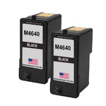 U.S. Remanufactured for Dell Series 5 M4640 Black Ink Cartridges Twin Pack