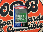 2003 Topps Total Football Pack