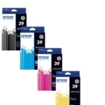 New, Pre-Owned - Epson 39 Standard Yield Tri-Color Ink Cartridge, EP39XLVP