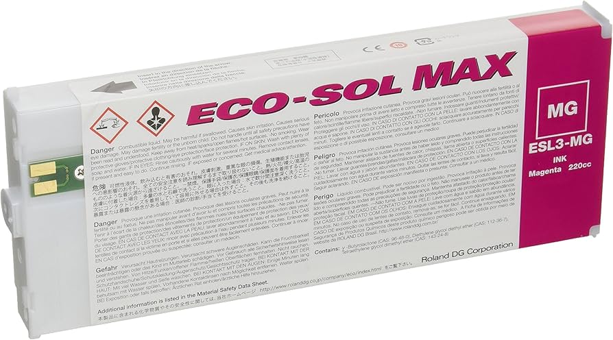 New, Pre-Owned - Roland ESL3-MG Standard Yield Magenta Ink Cartridge