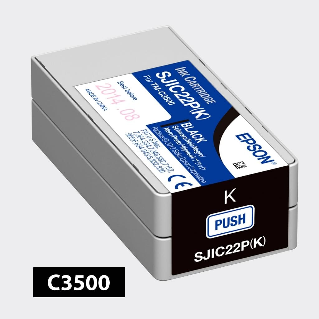 New, Pre-Owned - Epson SJIC22P Black Ink Cartridge