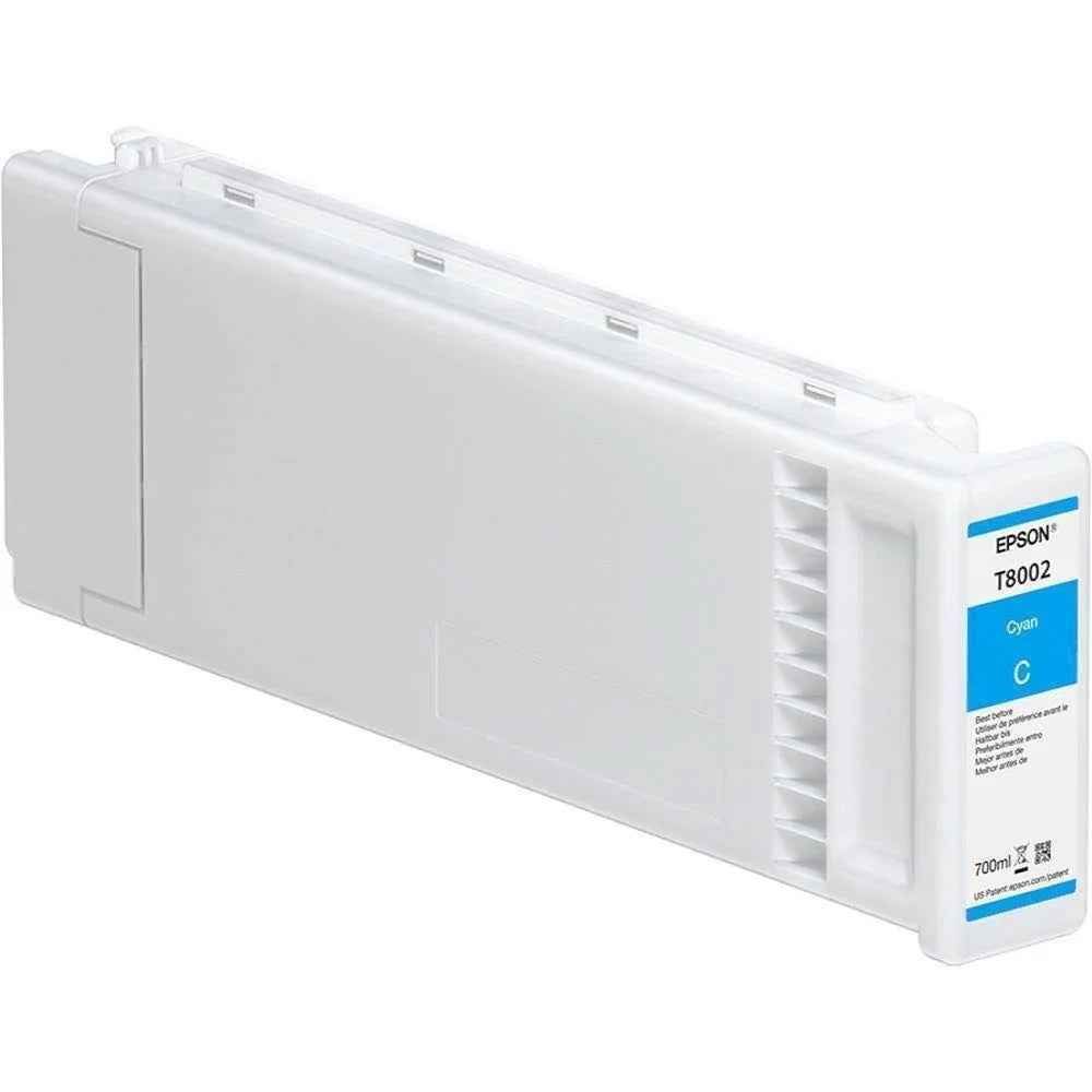 New, Pre-Owned - Epson T8002 High-Yield Cyan Inkjet Cartridge, C13T800200
