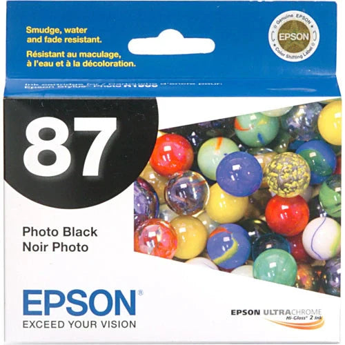 New, Pre-Owned - Epson 87 (T0871) Photo Black Ink Cartridge