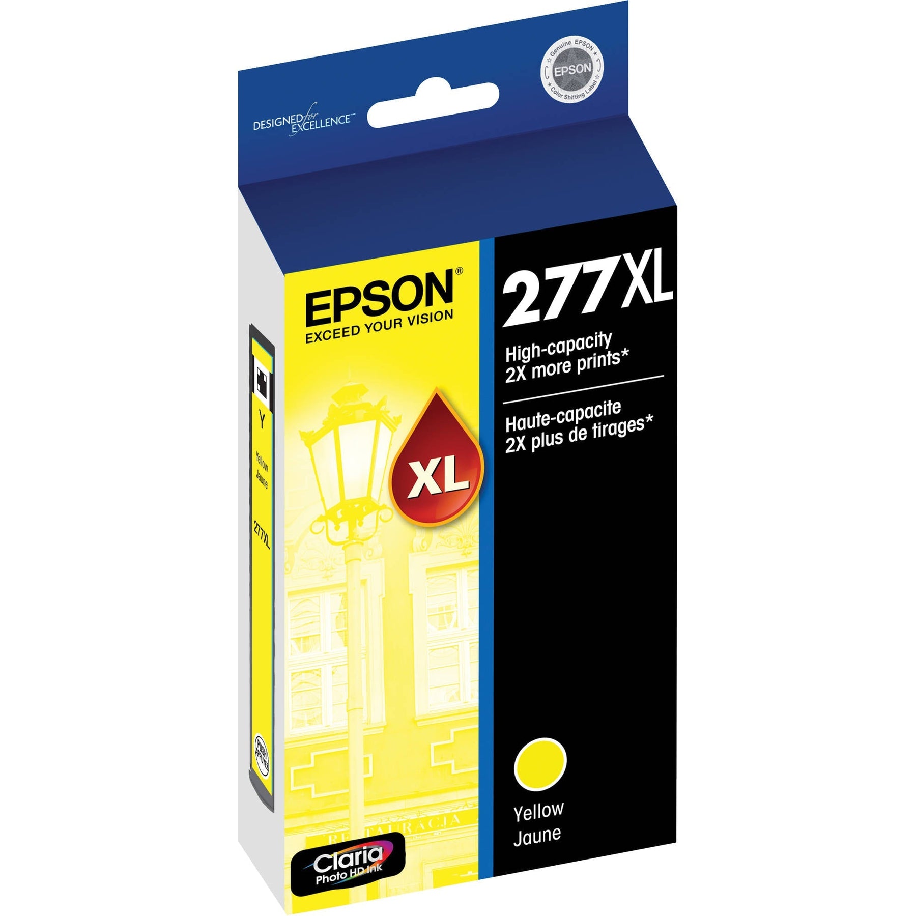 New, Pre-Owned - Epson 277XL High Yield Yellow Ink Cartridge