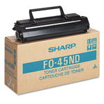 New, Pre-Owned - Sharp F0-45ND Standard Yield Black Toner Cartridge