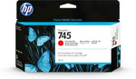 New, Pre-Owned - HP 745 130ml DesignJet Chromatic Red Ink Cartridge, F9K00A