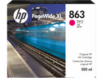 New, Pre-Owned - HP 863 500-ml Magenta Pagewide XL Ink Cartridge, F9K38A