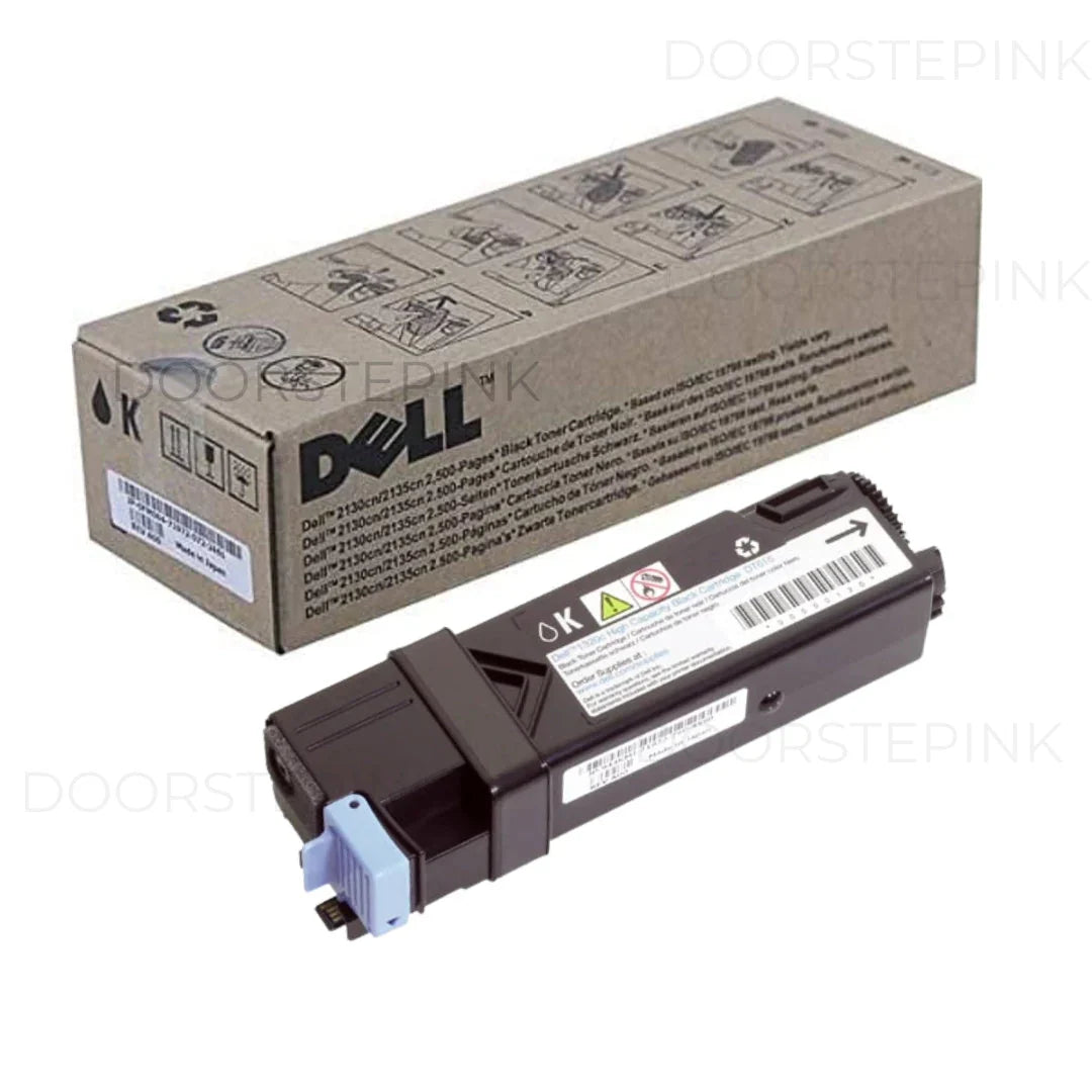 New, Pre-Owned - Dell 2130cn/2135cn High Yield Black Laser Toner Cartridge, FM064