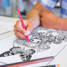 Fairy Tale Colors Coloring Pages (10 Pack)