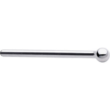 Platinum 1.5mm Ball Nose Ring