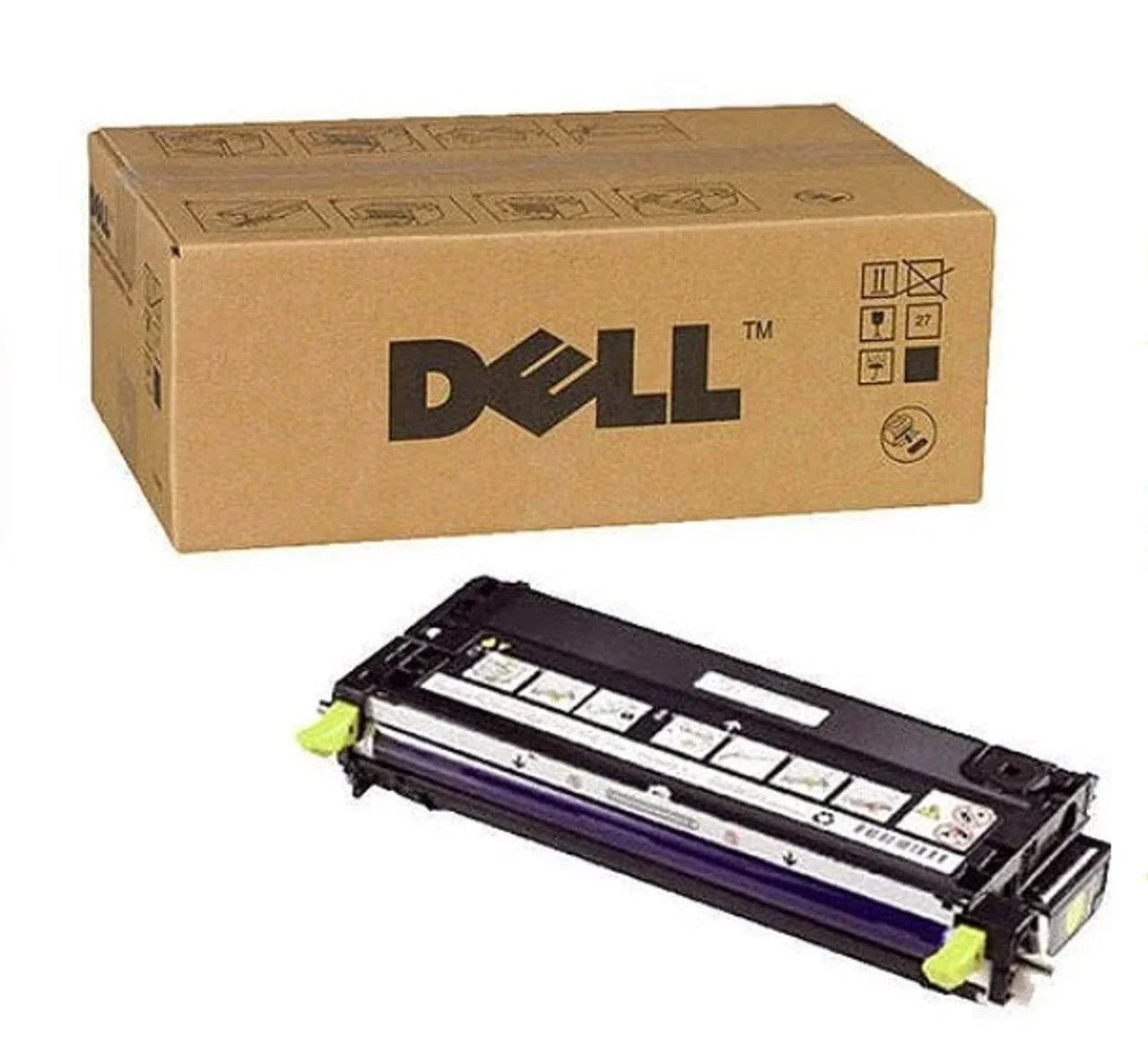 New, Pre-Owned - Dell 3130CN Standard Yield Yellow Toner Cartridge, G909C