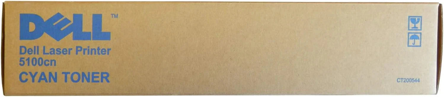 New, Pre-Owned - Dell 5100CN High Yield Cyan Toner Cartridge, GG579