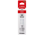 New, Pre-Owned - Canon GI-23 Standard-Yield Gray Ink Bottle, 4705C001