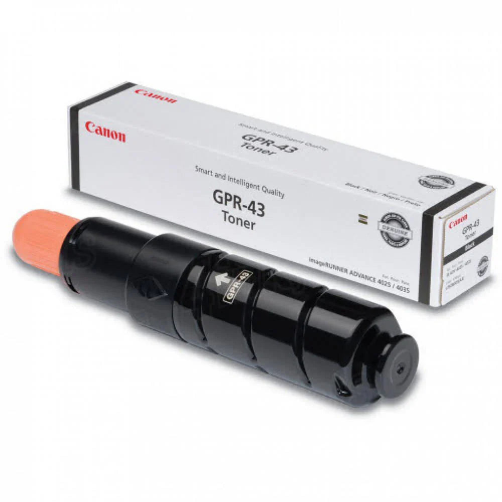 New, Pre-Owned - Canon GPR-43 Black Toner Cartridge, 4792B003AA