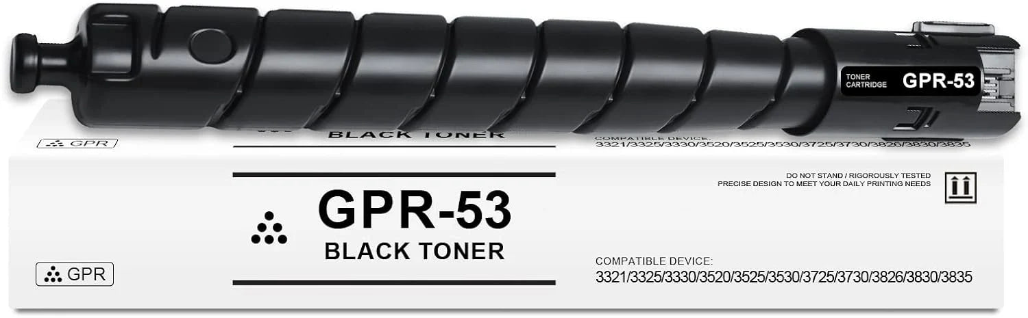 New, Pre-Owned - Canon GPR-53 Standard Yield Black Toner Cartridge, 8524B003