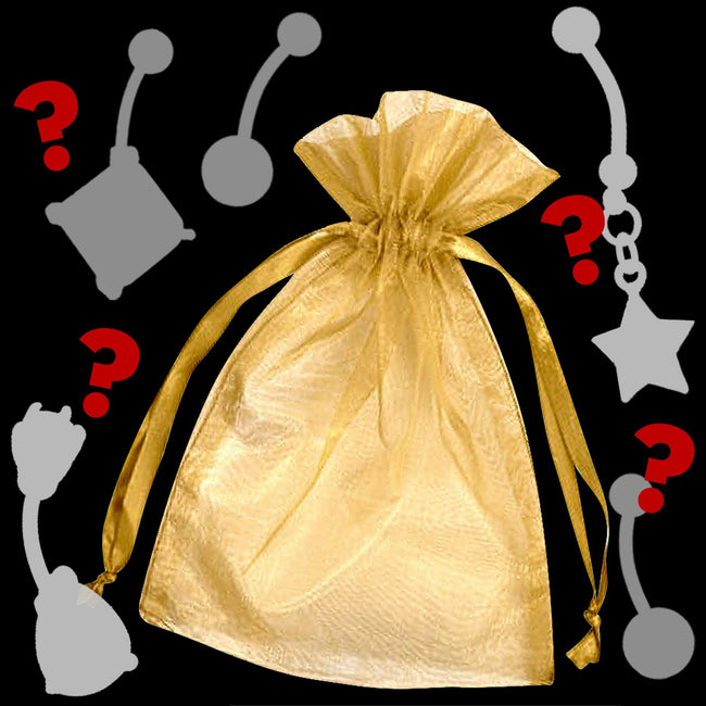 Mystery Grab Bag of 5 DELUXE Belly Rings