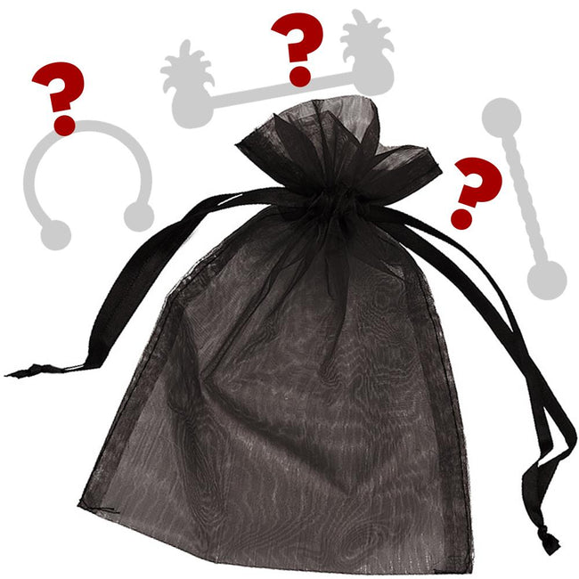 Mystery Grab Bag of 3 set of Nipple Rings