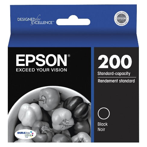 New, Pre-Owned - Epson 200 Standard Yield Black Ink Cartridge