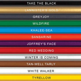 Game of Tones Colored Pencils for Fans of Game of Thrones