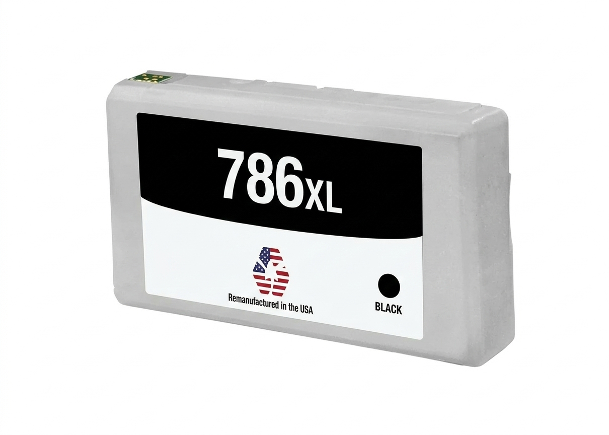 US Remanufactured for Epson T786XL Black Ink Cartridge, T786XL120