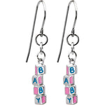 Baby Building Blocks Earrings