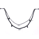 5/8 Handmade Gone Batty Nipple Chain Created with Crystal