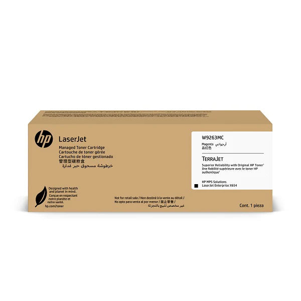 New, Pre-Owned - HP W9263MC High Yield Magenta Toner Cartridge