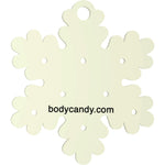 Glow in the Dark Christmas Ornament Travel Flat Back Earring Palette