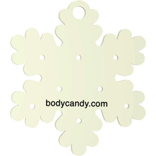 Glow in the Dark Christmas Ornament Travel Flat Back Earring Palette