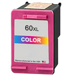 U.S. Remanufactured for HP 60XL (CC644WN) Tri-Color Ink Cartridge