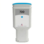 U.S. Remanufactured for HP 730 300ml  (P2V68A) Cyan Ink Cartridges