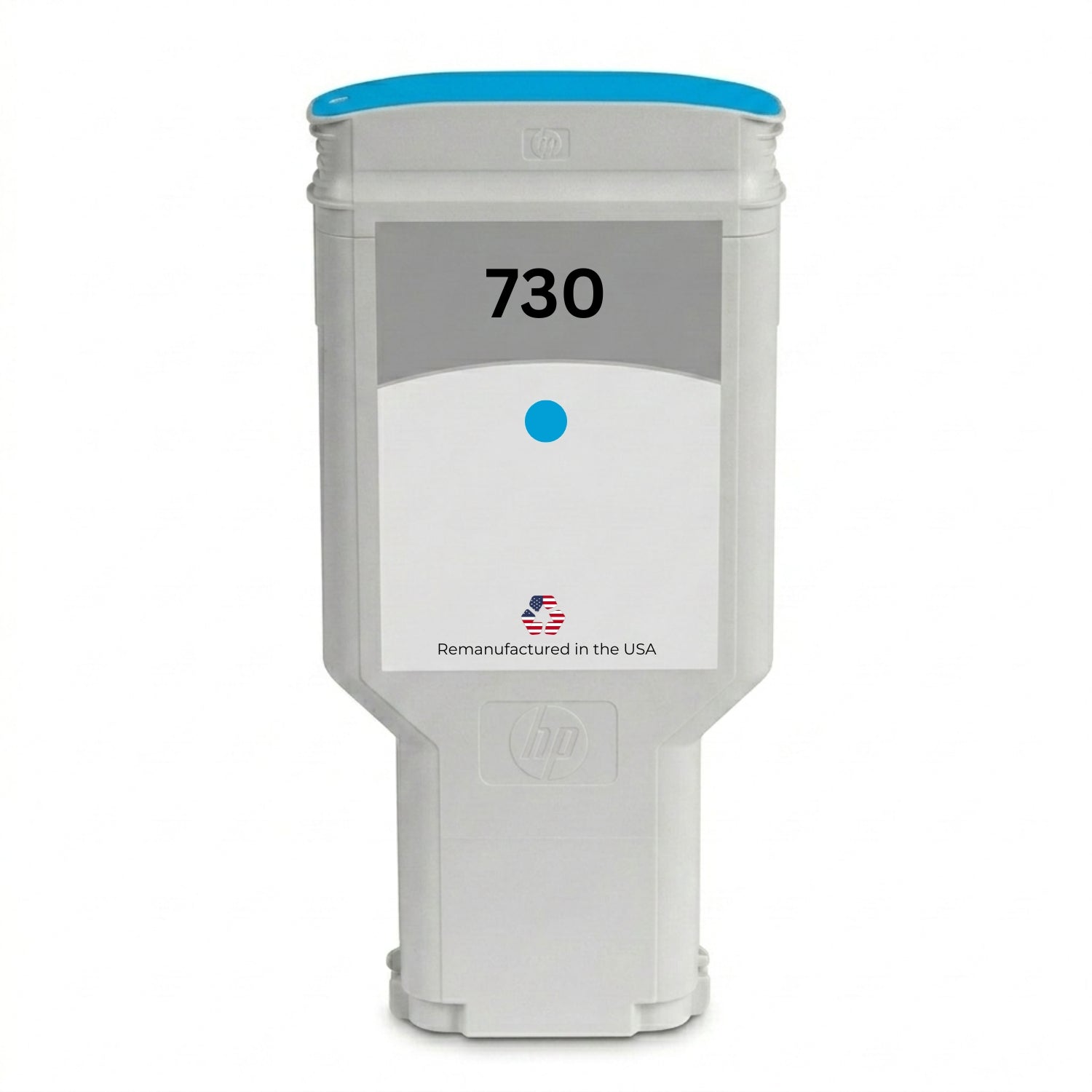 U.S. Remanufactured for HP 730 300ml  (P2V68A) Cyan Ink Cartridges