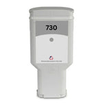 U.S. Remanufactured for HP 730 300ml (P2V72A) Gray Ink Cartridges