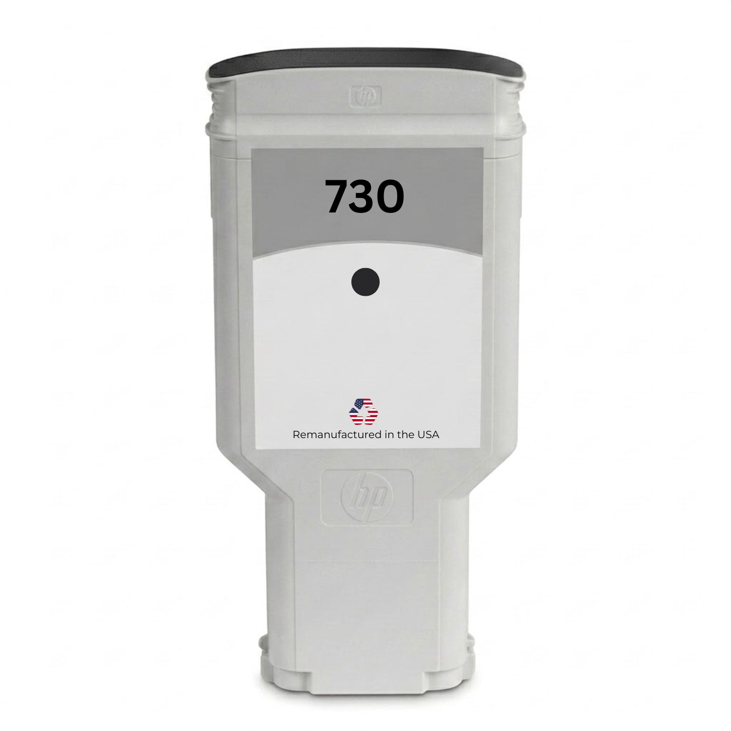 U.S. Remanufactured for HP 730 300ml (P2V71A) Matte Black Ink Cartridges