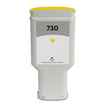 U.S. Remanufactured for HP 730 300ml  (P2V70A) Yellow Ink Cartridges