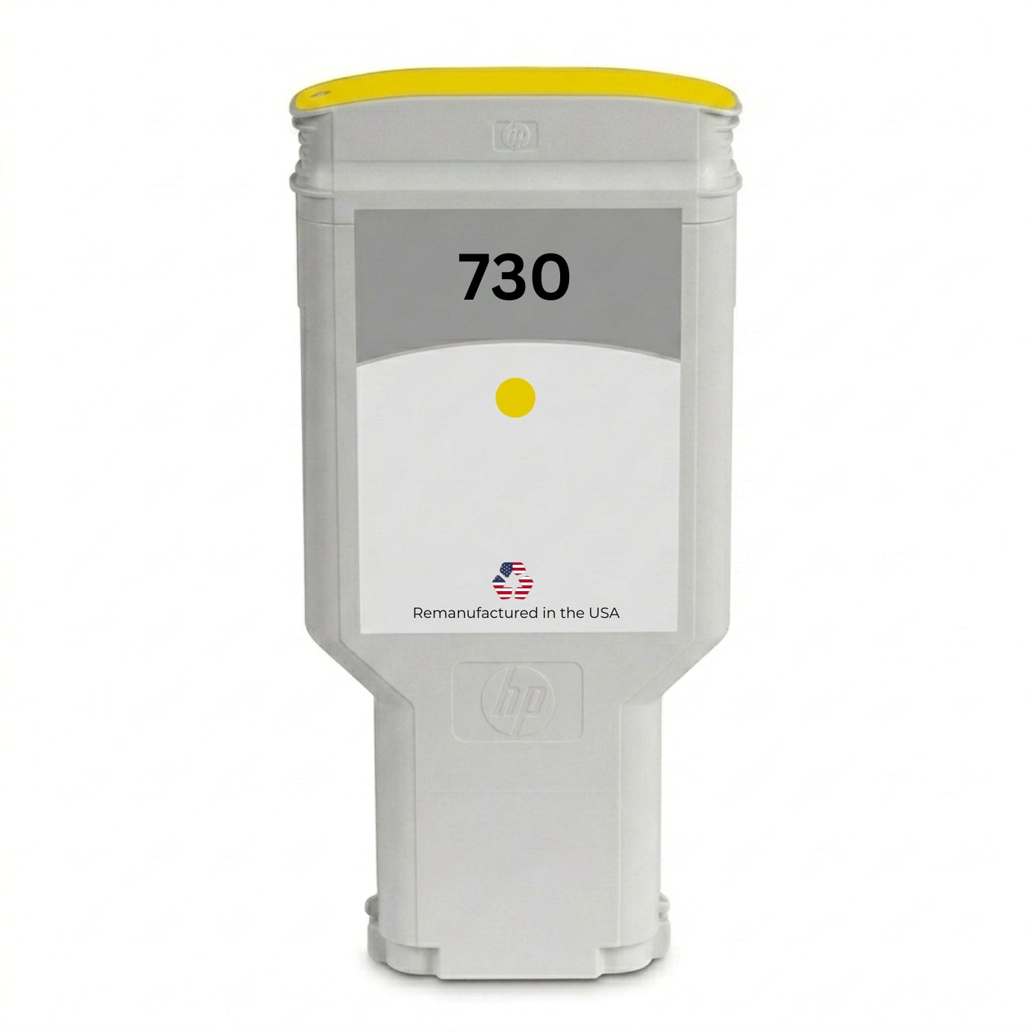 U.S. Remanufactured for HP 730 300ml  (P2V70A) Yellow Ink Cartridges