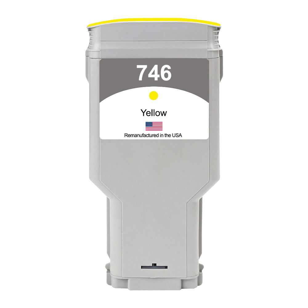 US Remanufactured for HP 746 Standard Yield Yellow Ink Cartridge, P2V79A