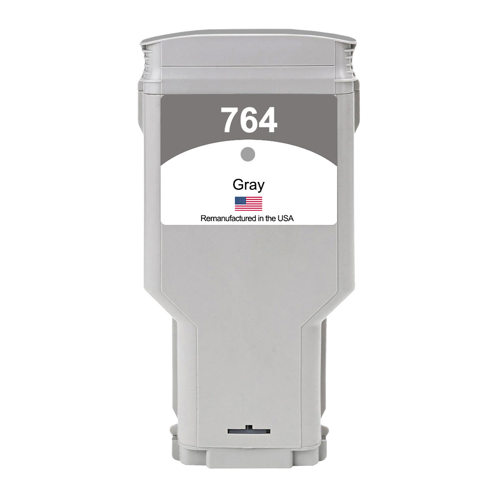US Remanufactured for HP 764 300mL Gray US Remanufactured for Ink Cartridge, C1Q18A