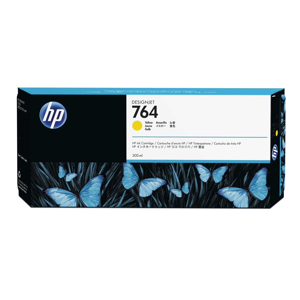 New, Pre-Owned - HP 730 300-ml (P2V70A) Yellow Ink Cartridge
