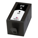 U.S. Remanufactured for HP 916XL (3YL66AN) Black Ink Cartridges