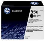 New, Pre-Owned - HP 55X - New, Pre-Owned High Yield Black LaserJet Toner Cartridge, CE255X