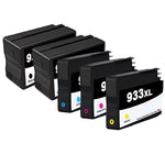 U.S. Remanufactured for HP 932XL 2 Black / 933XL 3 Color 5-pack Ink Cartridges