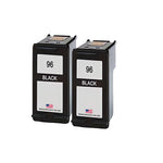 U.S. Remanufactured for HP 96 (C8767WN) Black Twin Pack Ink Cartridges