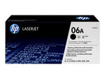 New, Pre-Owned - HP 06A Black LaserJet Toner Cartridge, C3906A