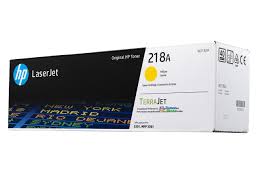 New, Pre-Owned - HP 218A Standard Yield Yellow Toner Cartridge, W2182A