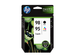 New, Pre-Owned - HP 98/95 Standard Yield Black & Color Ink Cartridge, CB327FN
