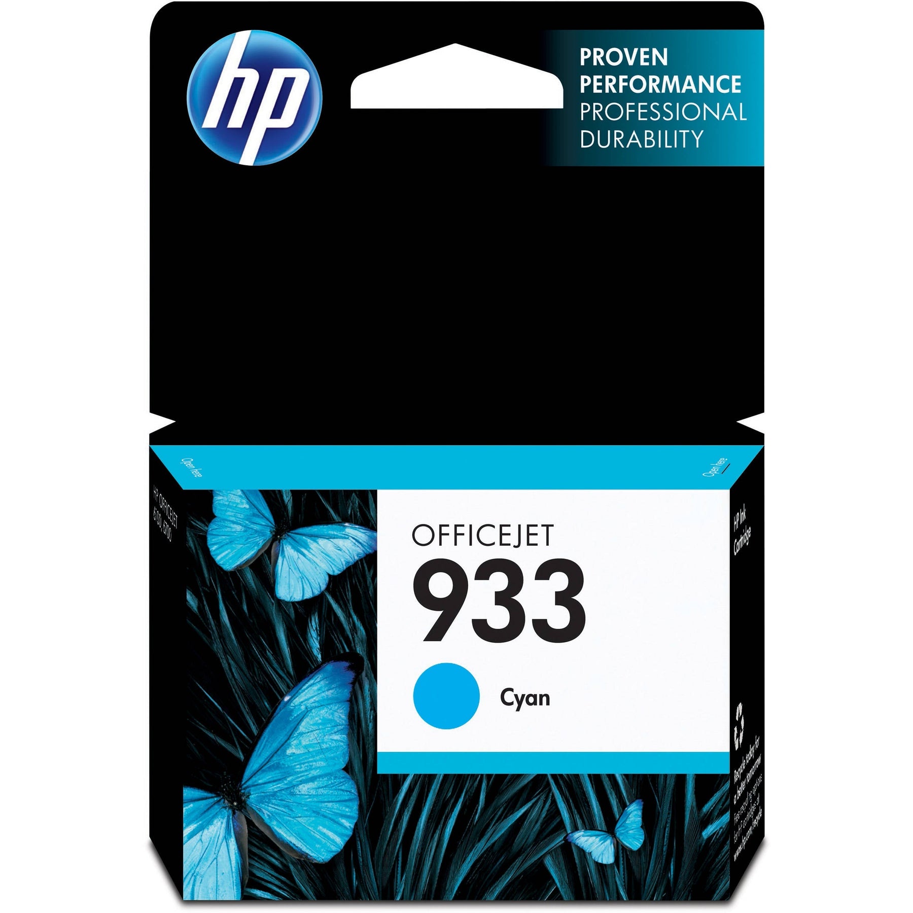 New, Pre-Owned - HP 933 Cyan (CN058AN) Ink Cartridge