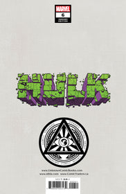 Hulk 6 Unknown Comics Stephen Segovia Exclusive Virgin Var (04/20/2022)